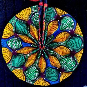 African Kente Fan
